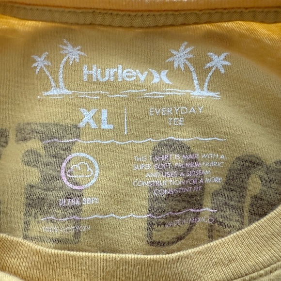 Hurley Time Flies When You’re Having Fun Tee Shirt Men XL - Picture 3 of 7